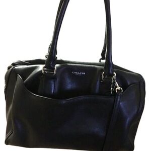 Coach Black Leather Bag